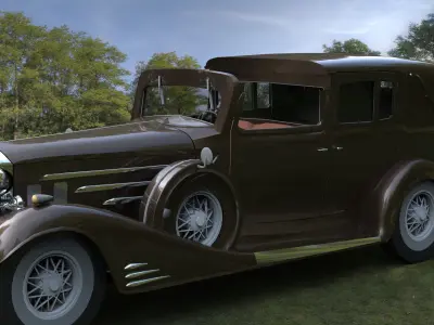 Cadillac V-16 Free 3D model