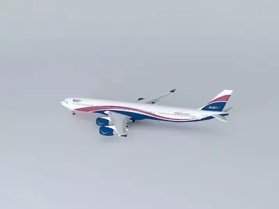 Arik Air A340-500 at JFK Free 3D model