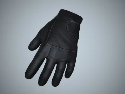 Gloves 01 Low-poly 3D model