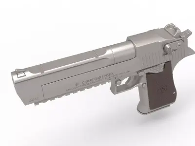Pistol Desert Eagle 50 AE Magnum from Counter-Strike 3D model