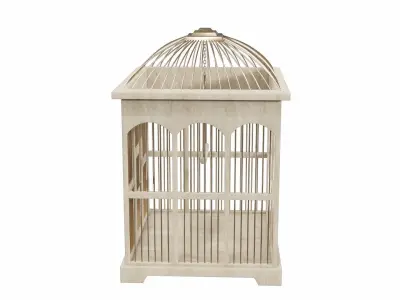 Bird-cage bird cage 3D model