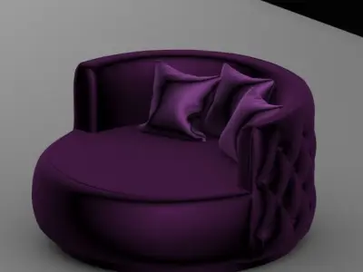 OSCAR LOVE SEAT Free 3D model