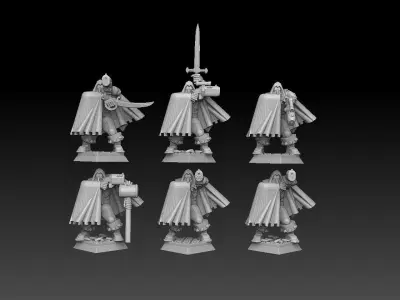 Adventurer With 100Plus Weapon Alternatives Royalty Free Version 3D print model