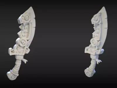 Stylized Sword 29 3D model