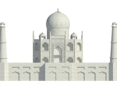 TAJ MAHAL REVIT MODEL 3D model
