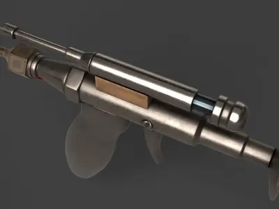 Fantasy Gun 14 3D model
