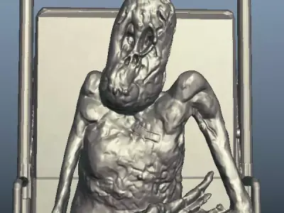 Xfiles Pilot episode alien 3d print 3D print model