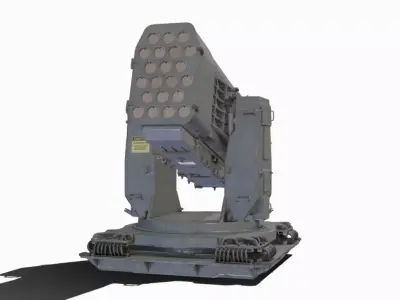 RIM 116 Rolling Airframe Missile  Low-poly 3D model