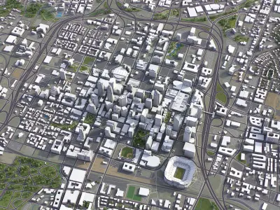 Charlotte Low-poly 3D model