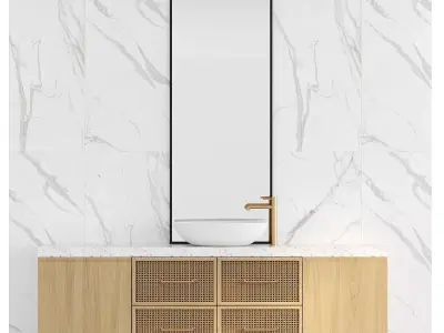 Bathroom furniture Free 3D model buy