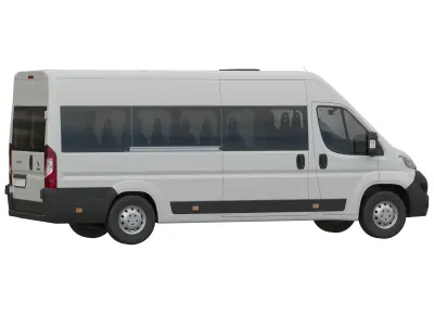 FIAT DUCATO XLWB L4H2 passenger 3D model