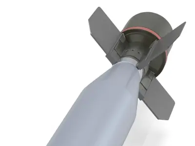 Missile Igla SA 18 Anti-Aircraft missile 3D model