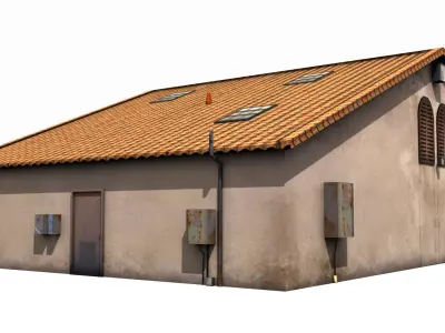 Small House Free low-poly 3D model