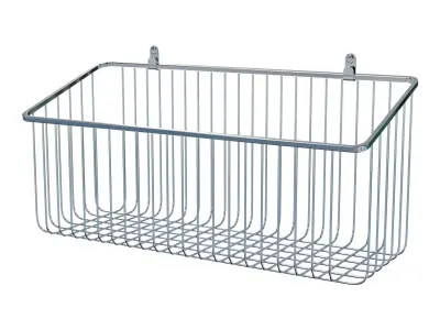 Metal Wire Wall Mount Basket Free 3D model