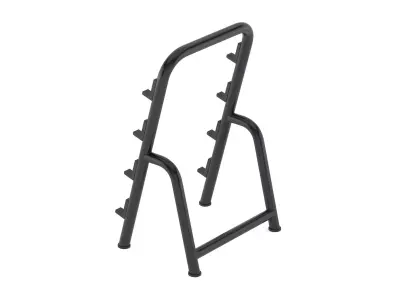 Technogym Barbell Rack 3D model