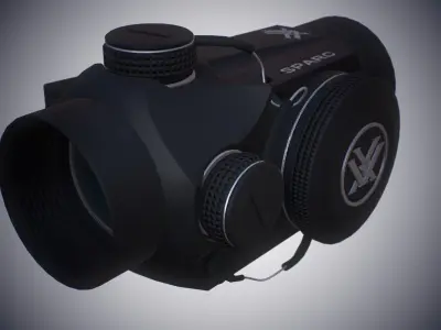 Vortex Optics Sparc II Low-poly 3D model