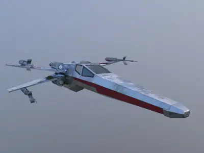 Star Wars X-Wing 3D model