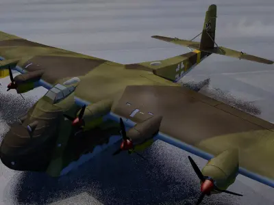 Messerschmitt Me-323D-6 Gigant 3D model