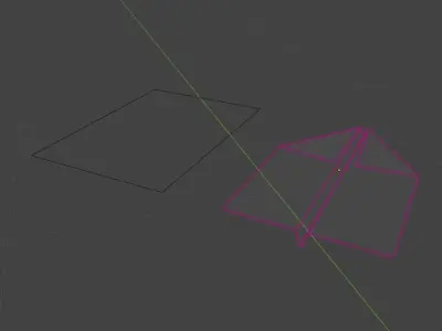 Paper airplane made with my exam Free 3D model