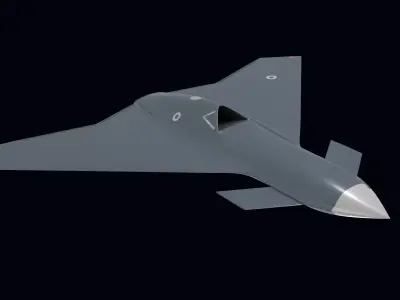 UCAV Concept 3D model