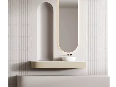 Bathroom furniture 3 3D model