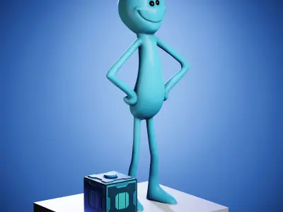 Meeseeks Free 3D print model