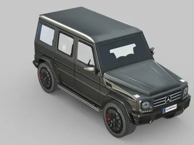 Mercedes G Class Free low-poly 3D model