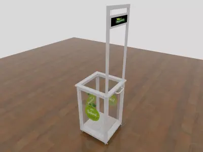 Product Sampling Bin 3D model