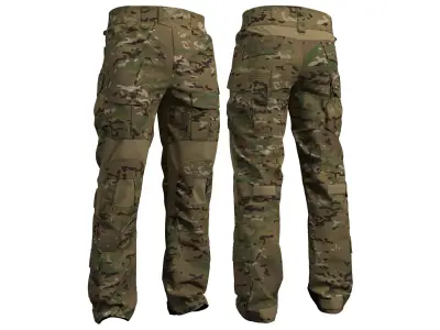 Crye Precision Gen 2 Combat Pants - Marvelous Designer 3D model