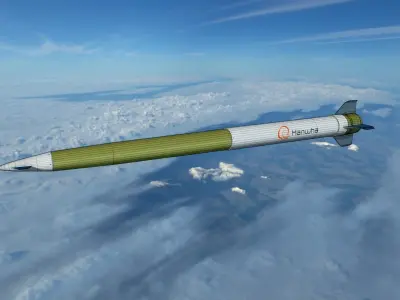 K239 Chunmoo Missile Low-poly 3D model