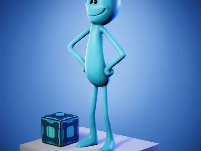 Meeseeks Free 3D print model
