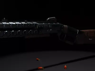 Peacekeeper from Apex Legends 3D model