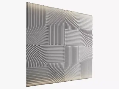 wave wall 18 3D model