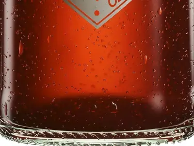 High Detailed Coca-Cola Bottle Models 3D model