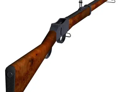 The 45 Martini-Henry Carbine 3D model
