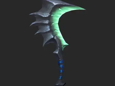 Fantasy Weapon Collection Low-poly 3D model