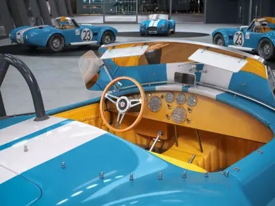 AC Shelby Cobra 1965 3D model