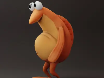 SpongeBob Fish - Incidental 70 Free low-poly 3D model