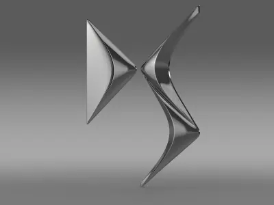 DS logo 3D model