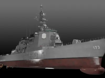 JS Kongo DDG-173 3D model