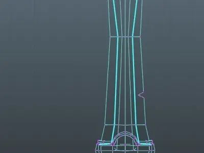 Game Sword Low-poly Free low-poly 3D model