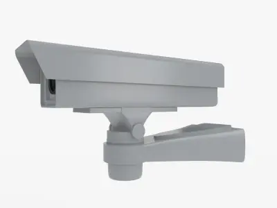 2K Security Camera  Low-poly 3D model