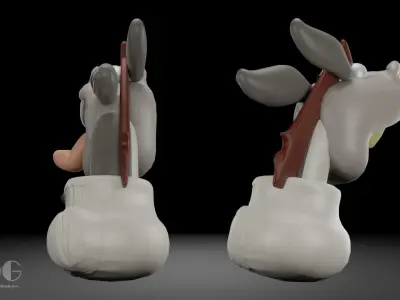 Donkey Insanity 3D model