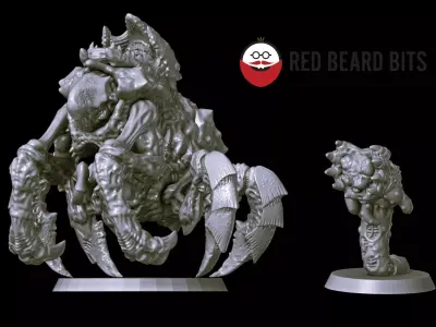 Xenoteras Bomber 3D print model
