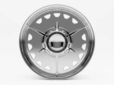 American Racing Stella Wheel 3D model