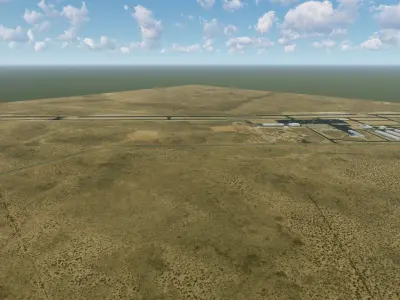 Belen Regional Airport 3D model