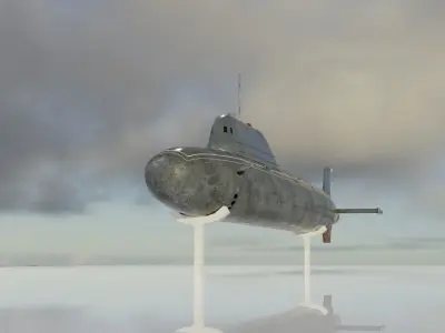 Submarine 3D model