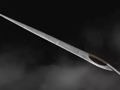 Sword - Goblin Low-poly 3D model