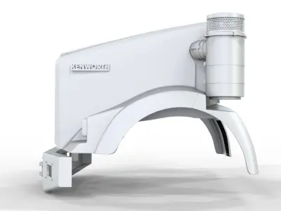 Kenworth T800 Hood 3D model