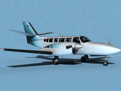 Cessna F406 Caravan II V10 3D model